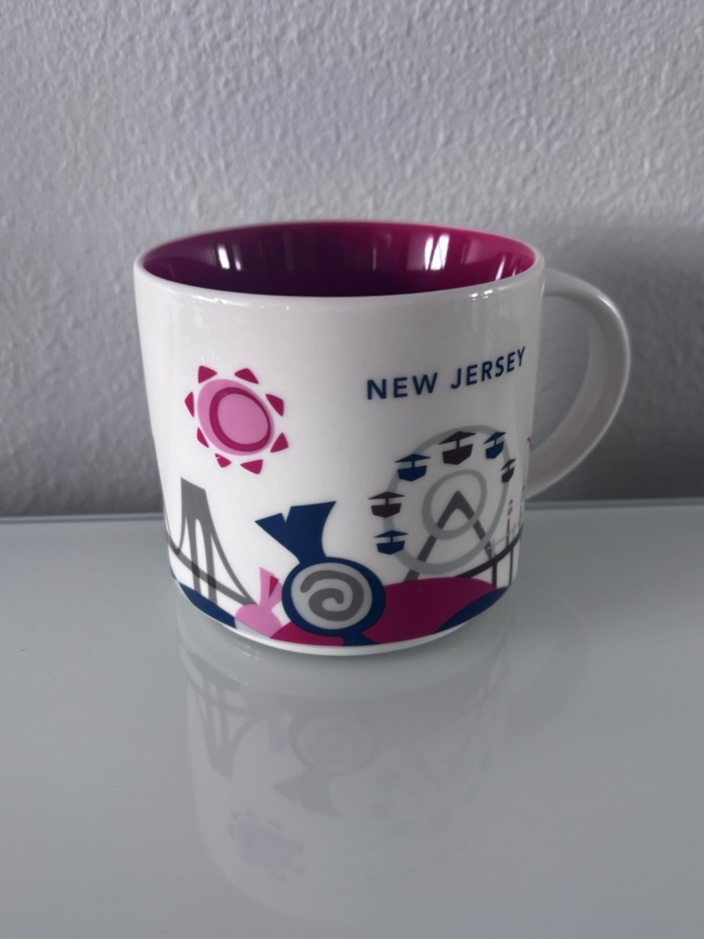 Starbucks You Are Here Collection New Jersey Coffee Mug